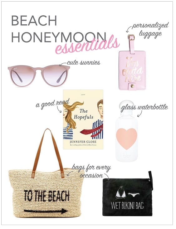 honeymoon travel essentials