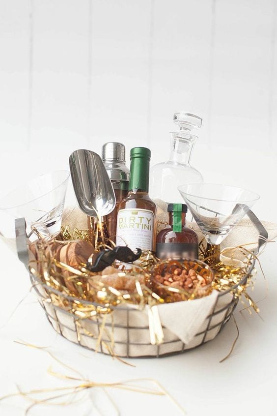 The Anatomy of the Perfect Couple s Gift Basket