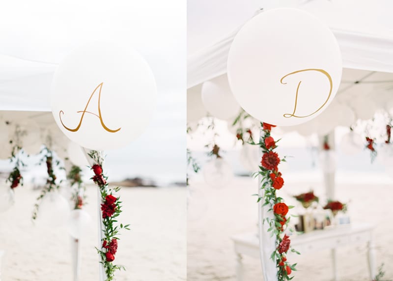 winter beach proposal