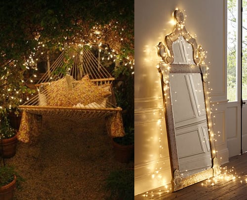 fairy light wedding inspiration