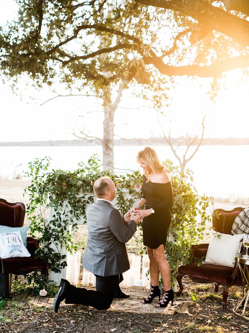 lakeside proposal in Dallas, TX