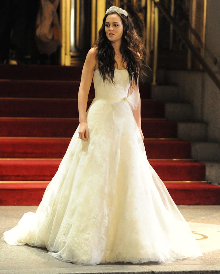 iconic wedding gowns from tv shows