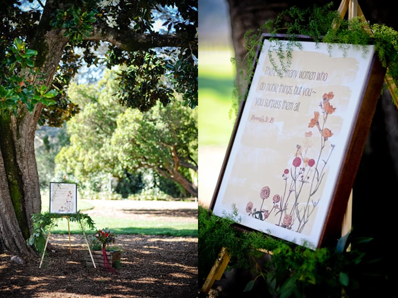 wedding proposal in wine country