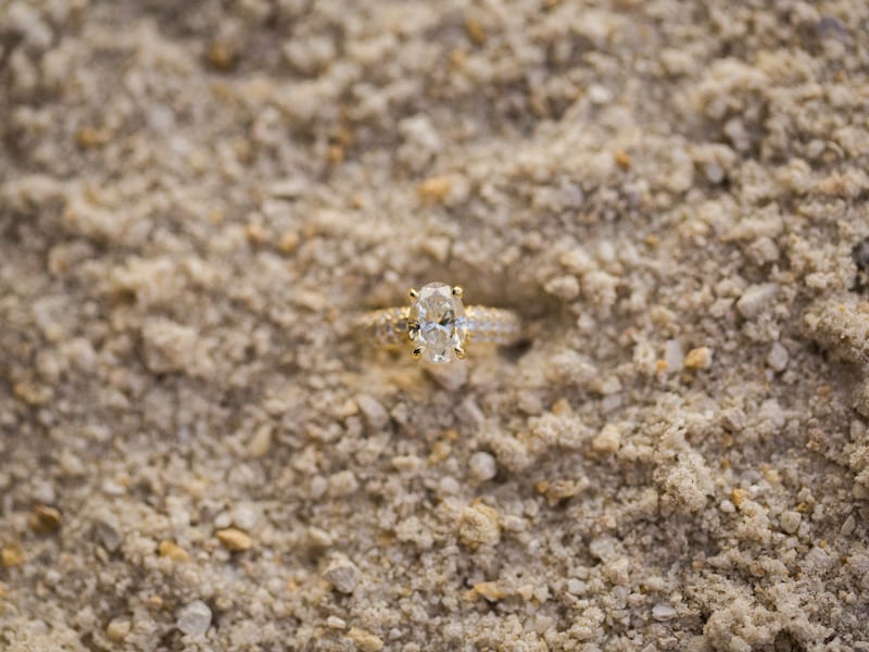 key west marriage proposal on the beach