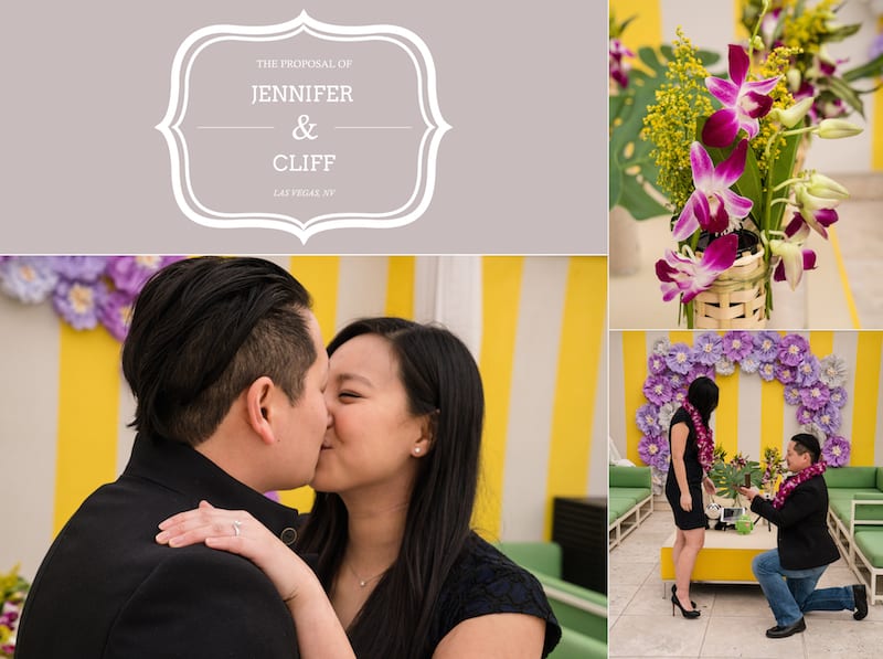 rooftop pool marriage proposal