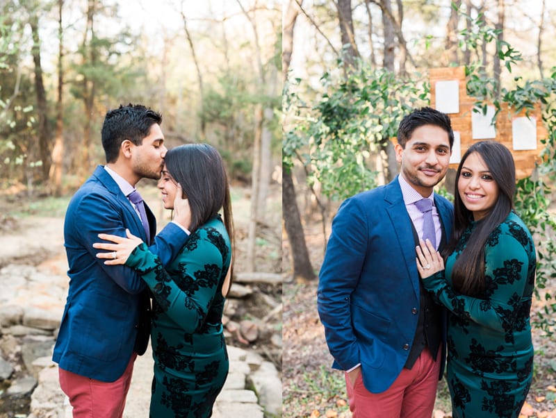 couple after engagement in southlake texas
