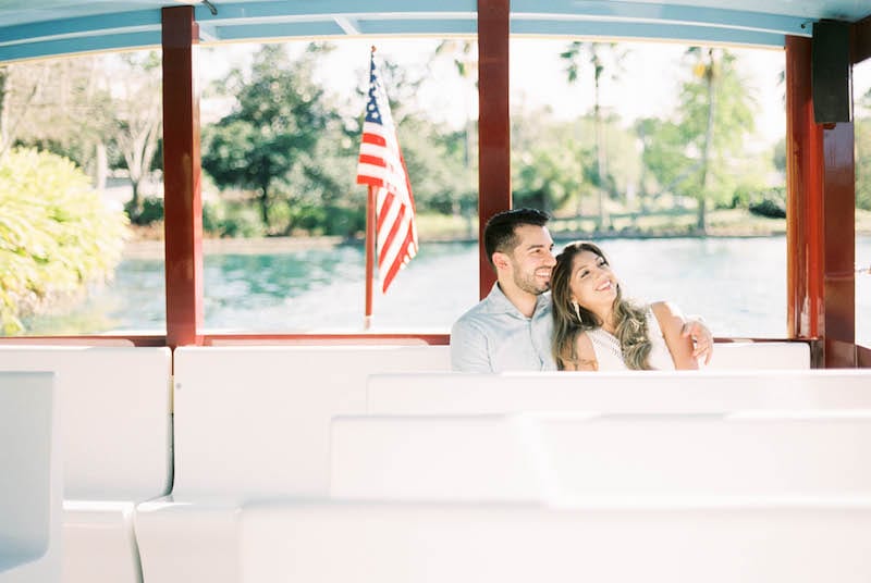 engagement shoot in orlando universal studios