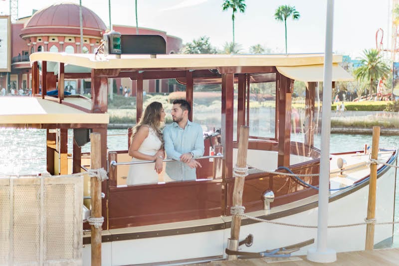 private water taxi on canal in orlando