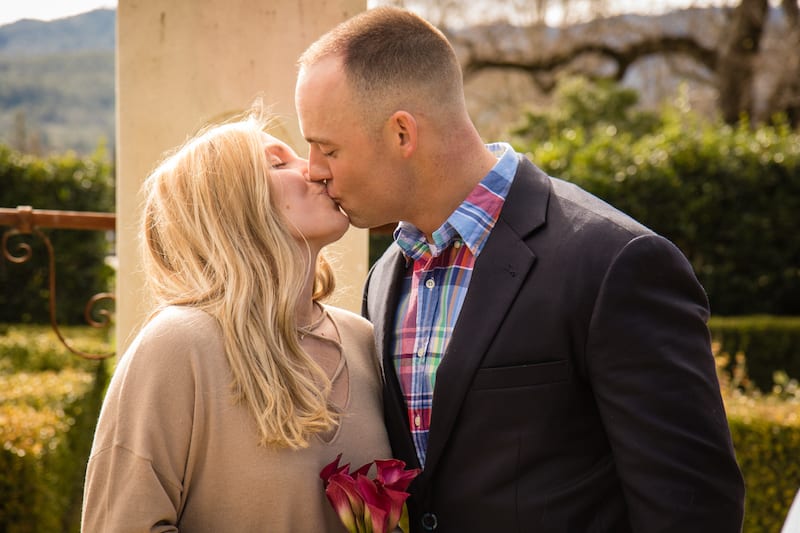 napa valley proposal kiss