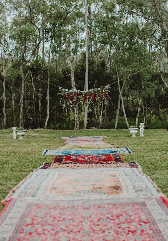 boho chic wedding inspiration