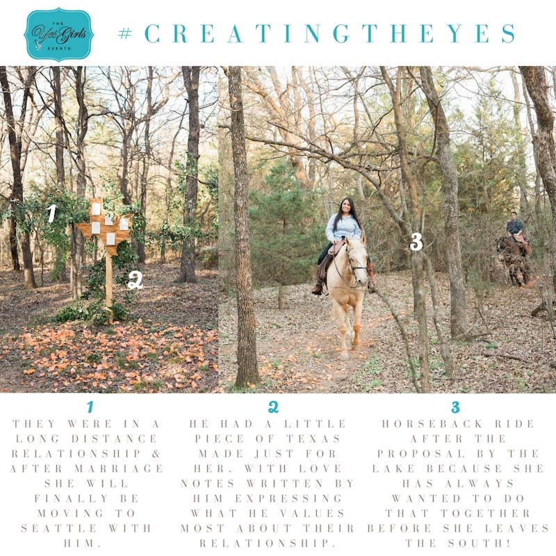 horseback ride marriage proposal dallas ft worth area