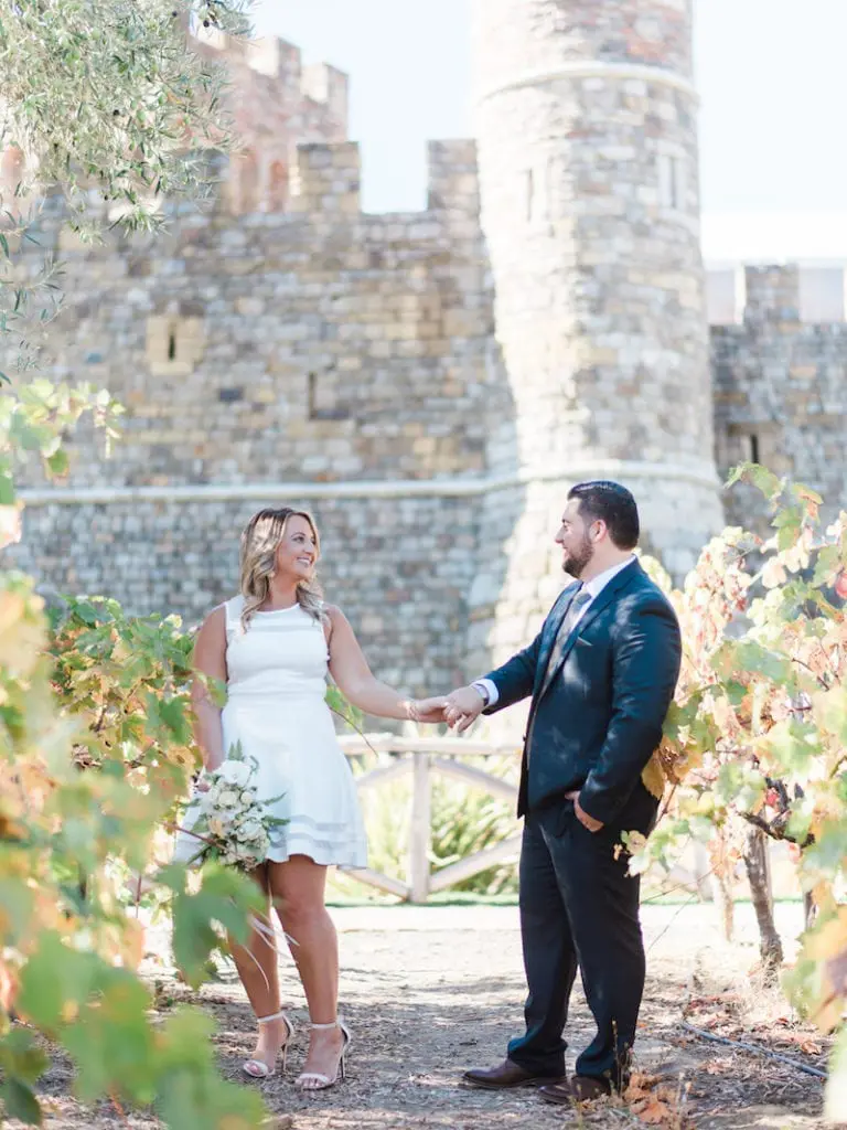 proposal at castello di amoroso
