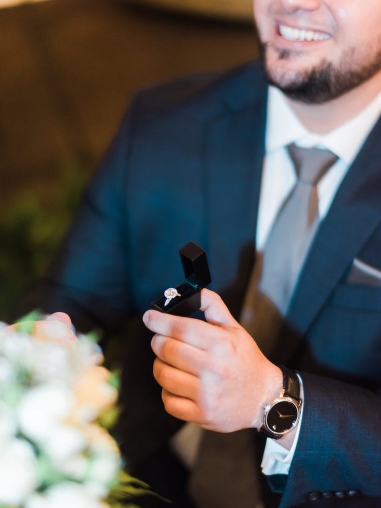 proposal thin ring box