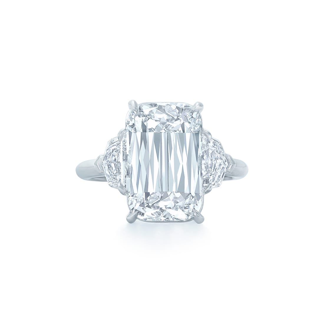 Platinum Ashoka Diamond Engagement Ring | Shreve & Co.