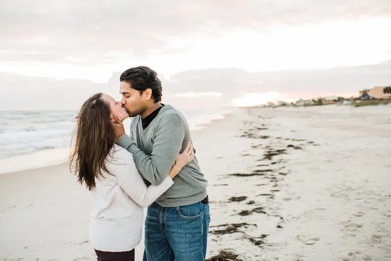 beach in florida marriage proposal