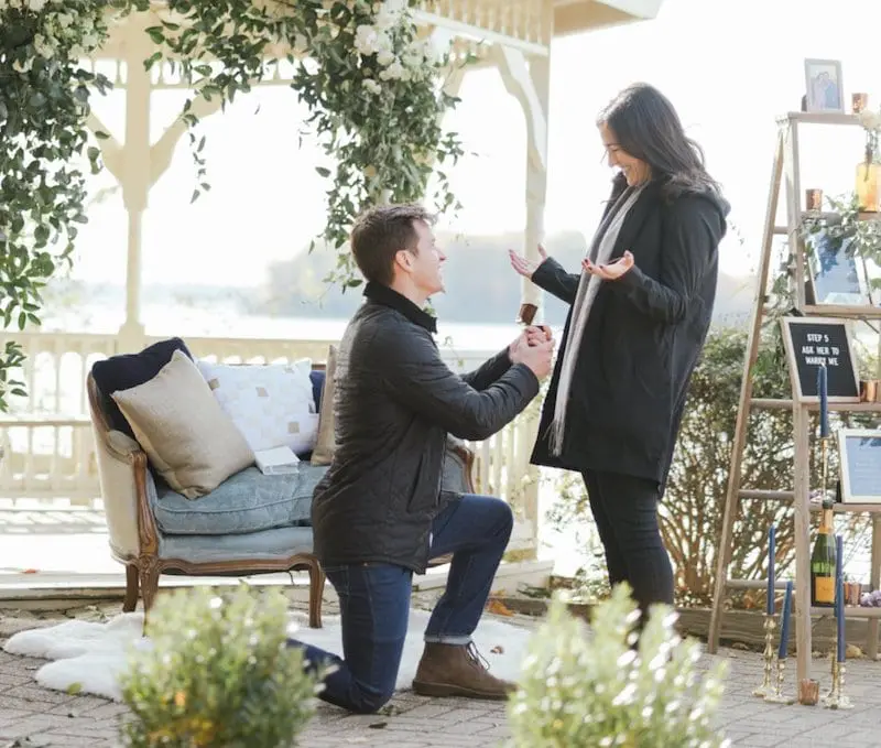 cute engagement photos