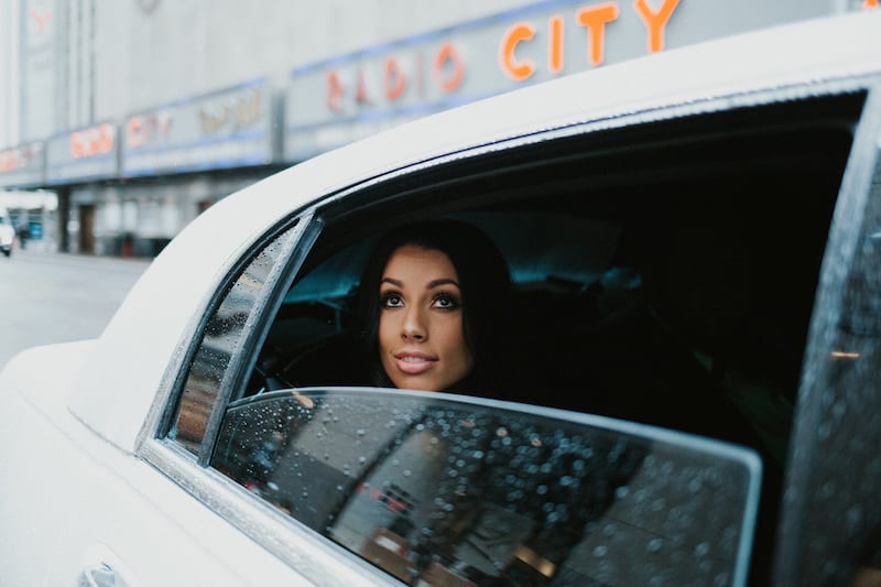 NYC Rooftop Romantic Elopement Ceremony