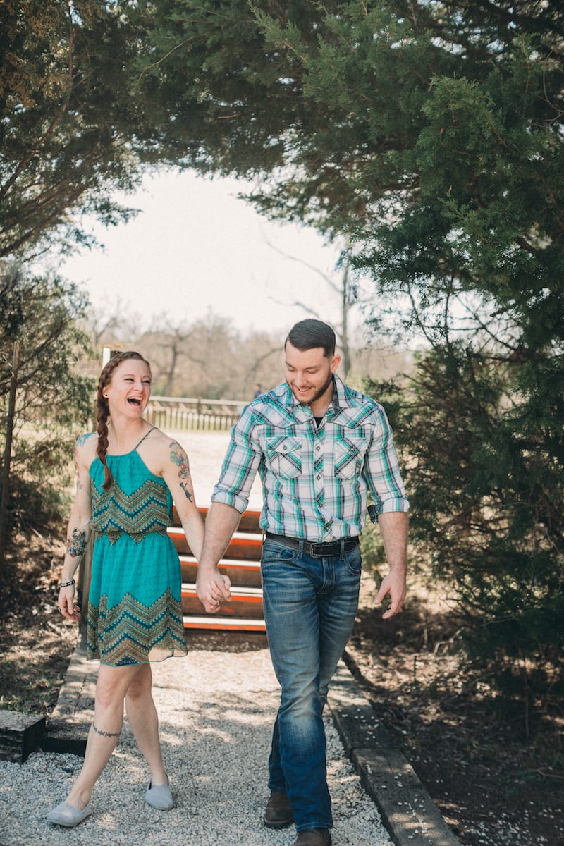 engagement at winery in dfw