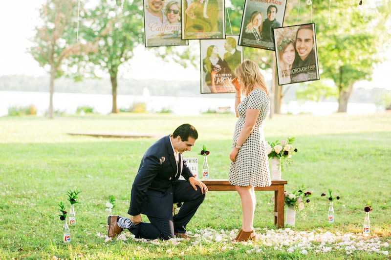 proposal planners in dallas texas, white rock lake