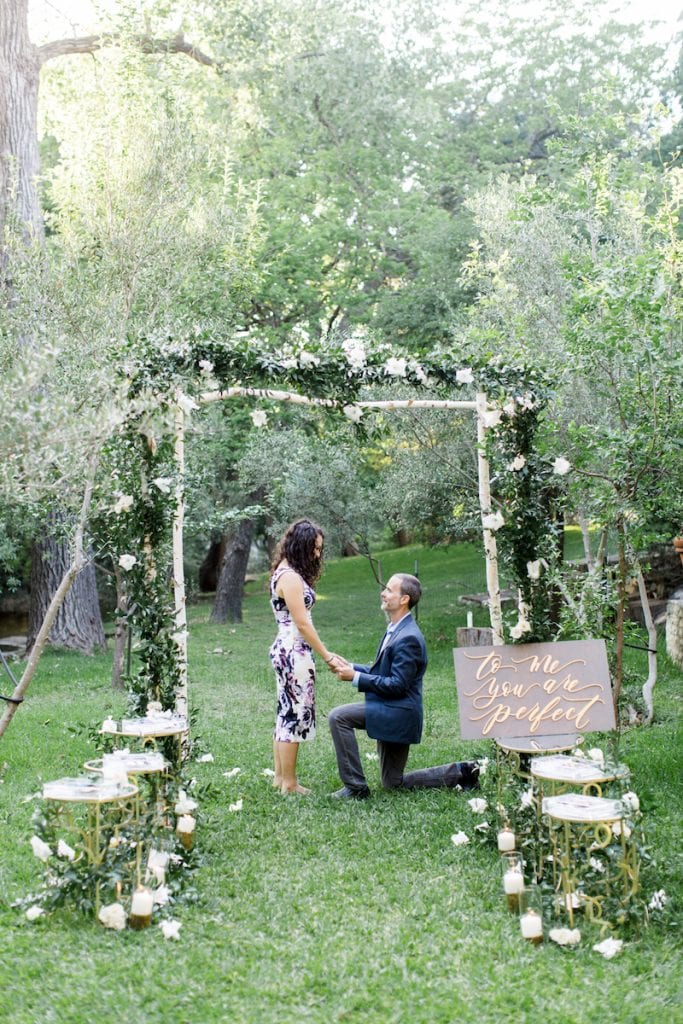 The Yes Girls, Marriage Proposal Speech photos of man reading his marriage proposal speech