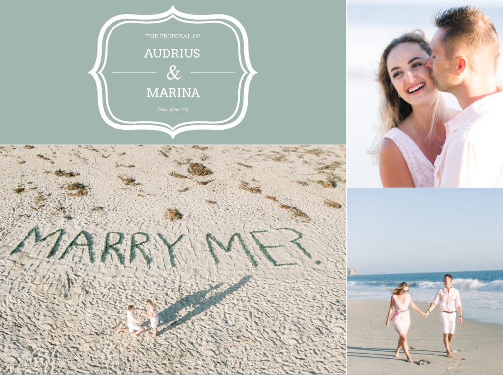 beach proposal in orange county