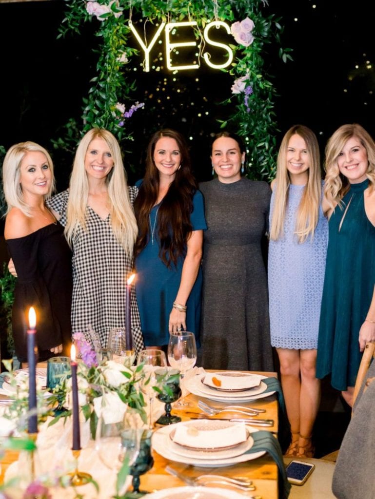 The Yes Girls Dinner at Rogers Gardens