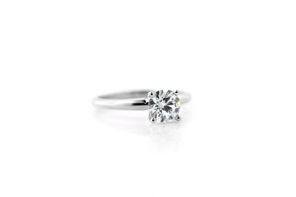 Lab Grown Traditional Solitaire Engagement Ring