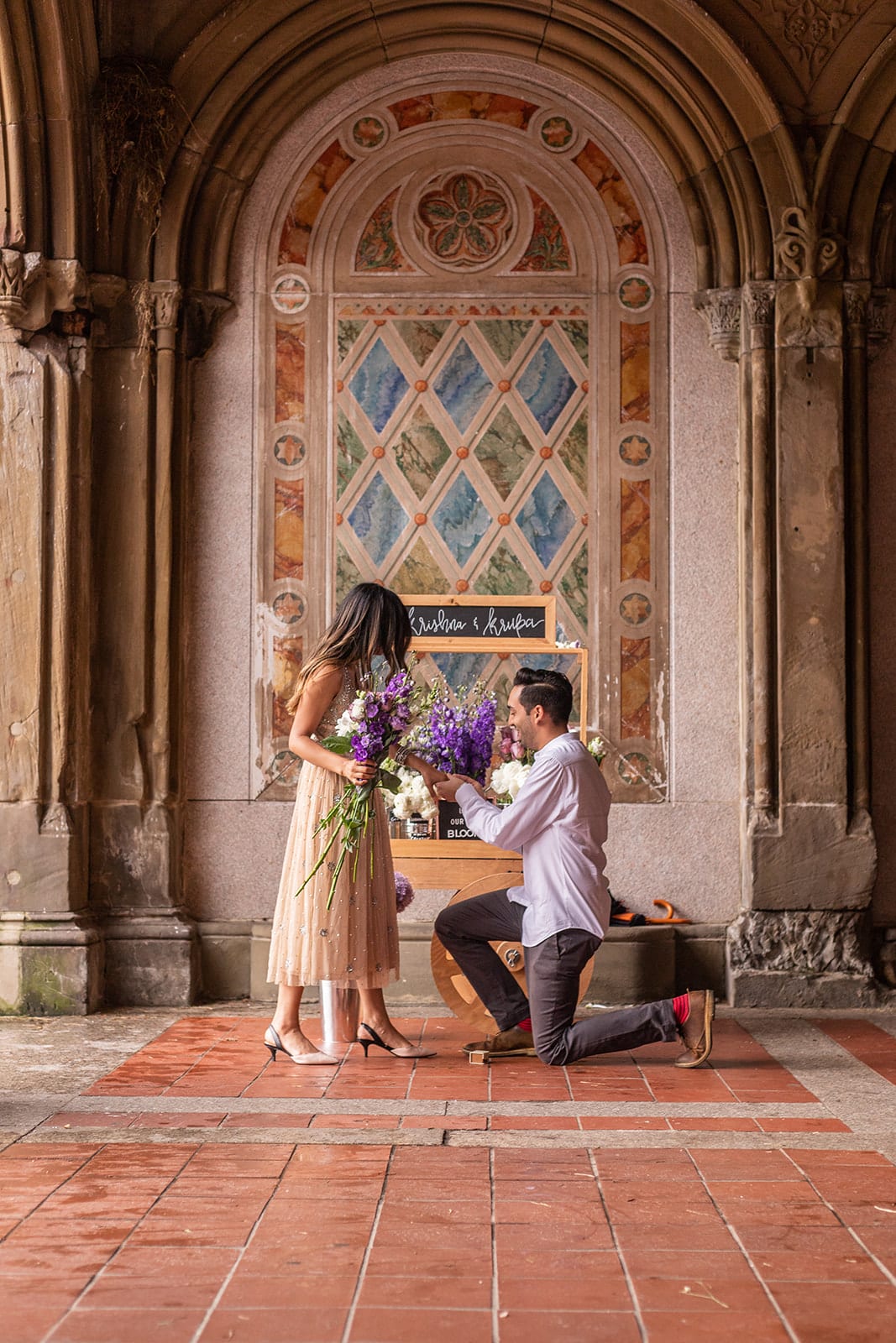 where to proposal in nyc - the yes girls