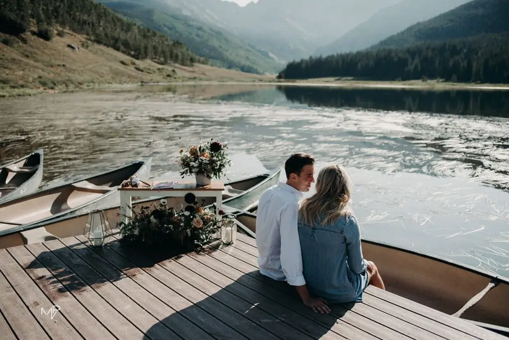 wedding proposal in vail co