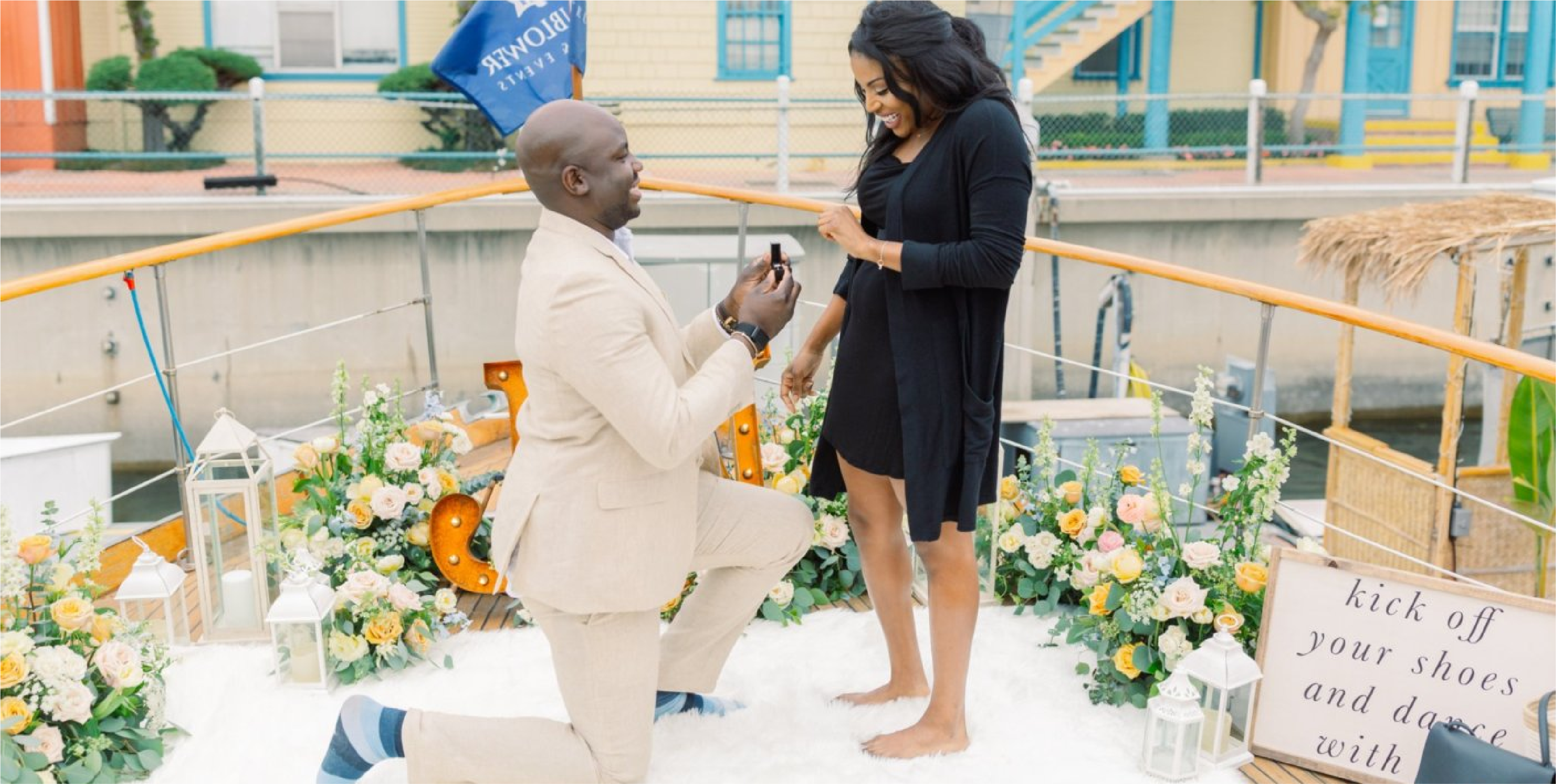 jamals marina del ray wedding proposal