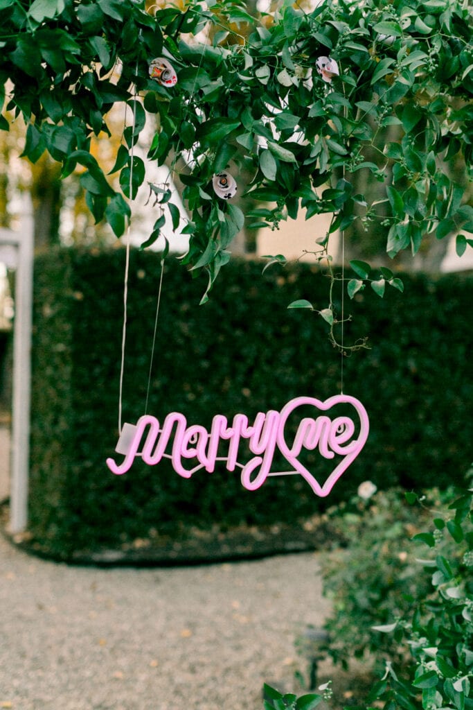 Marry Me Sign Neon Sign Proposal