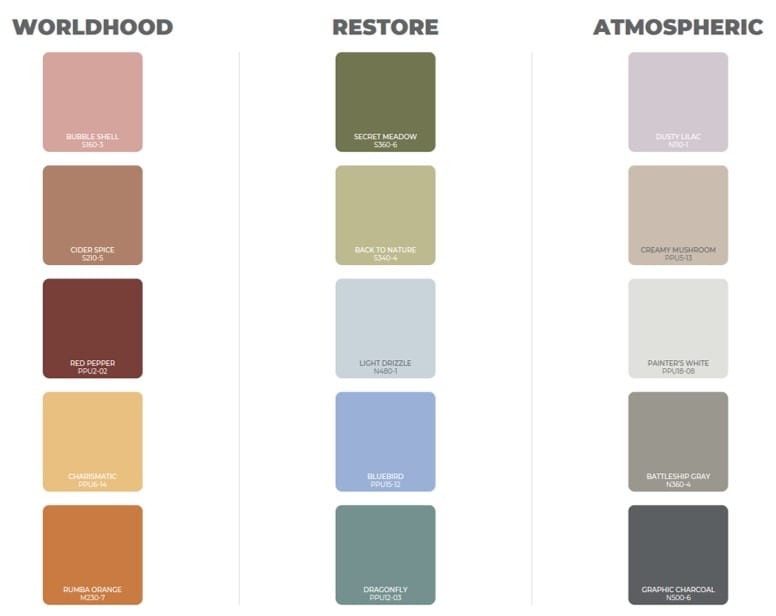 2020 color trends 
