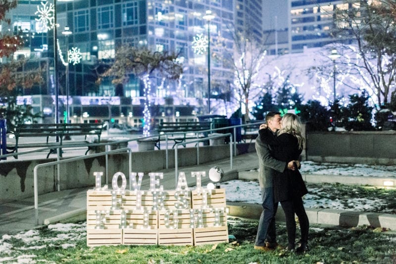 love at first flight proposal