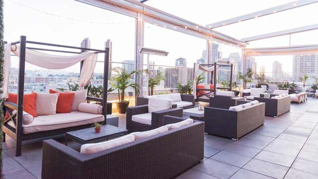 San Diego intimate Rooftop for proposal 