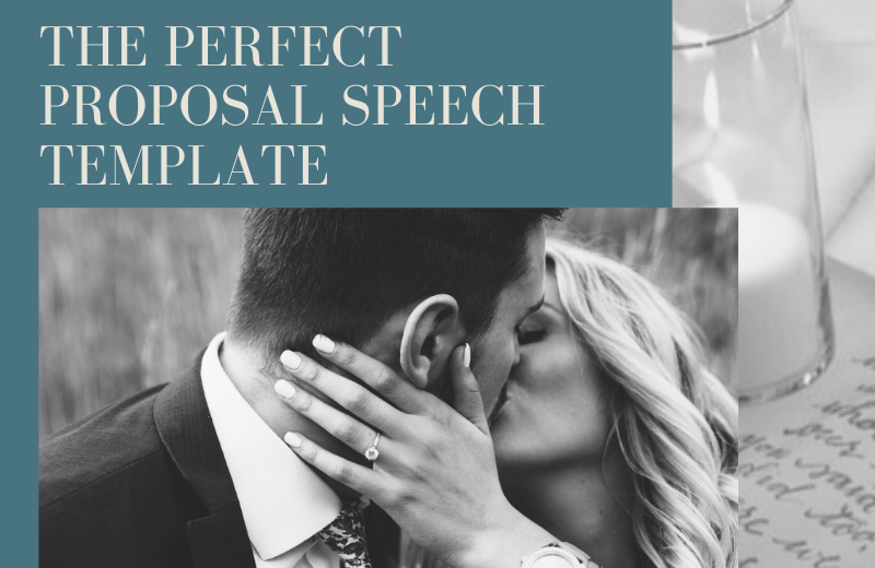 how to write proposal speech