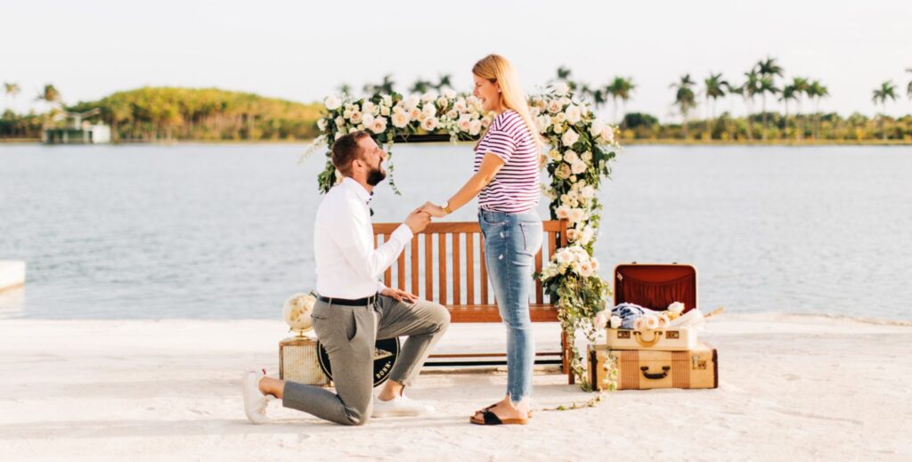 Miami Private Marriage Proposal