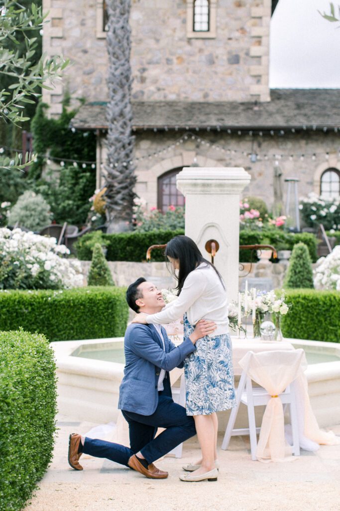 proposal at napa winery