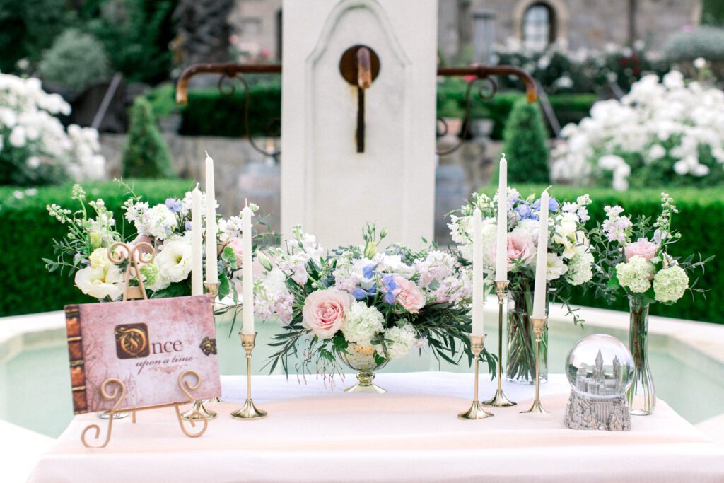 date table at napa winery