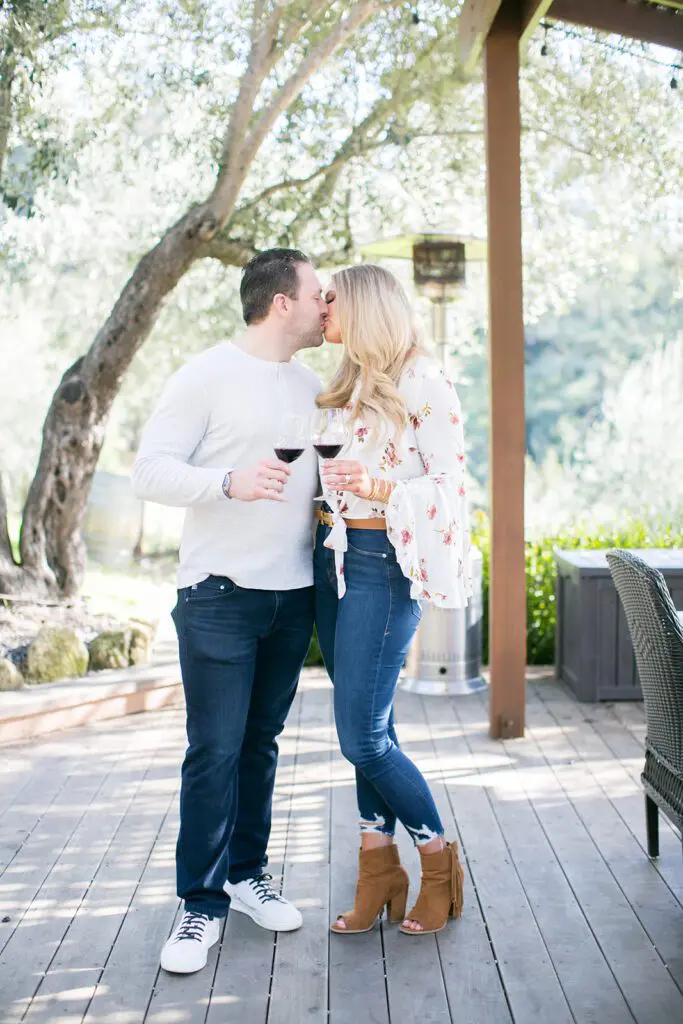 private rutherford hill marriage proposal napa