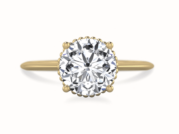 Laura Preshong  Blythe Oval Cut Engagement Ring