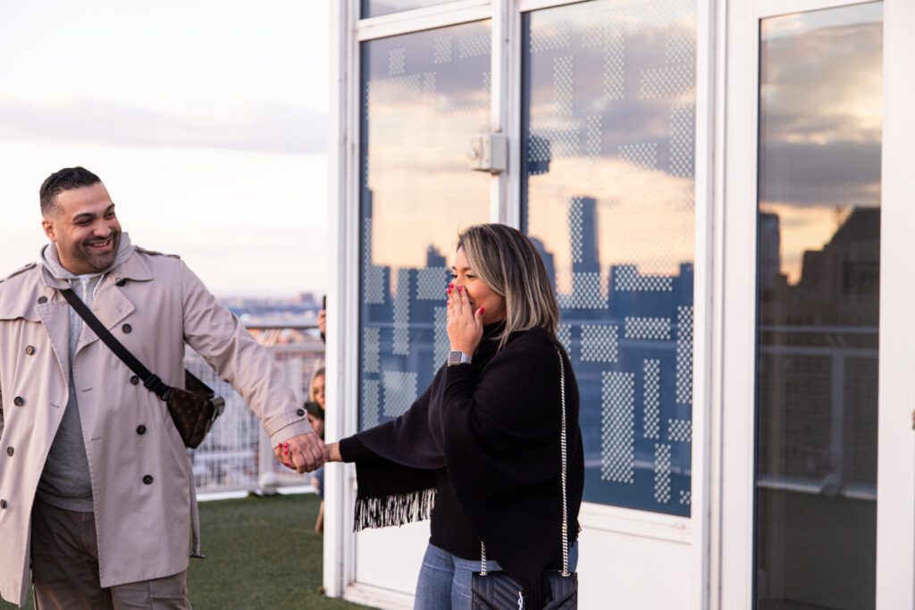 Surprise Proposal in New York 