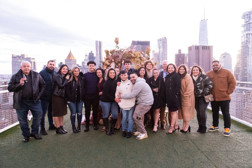 Group Family Pic- New York Proposal 