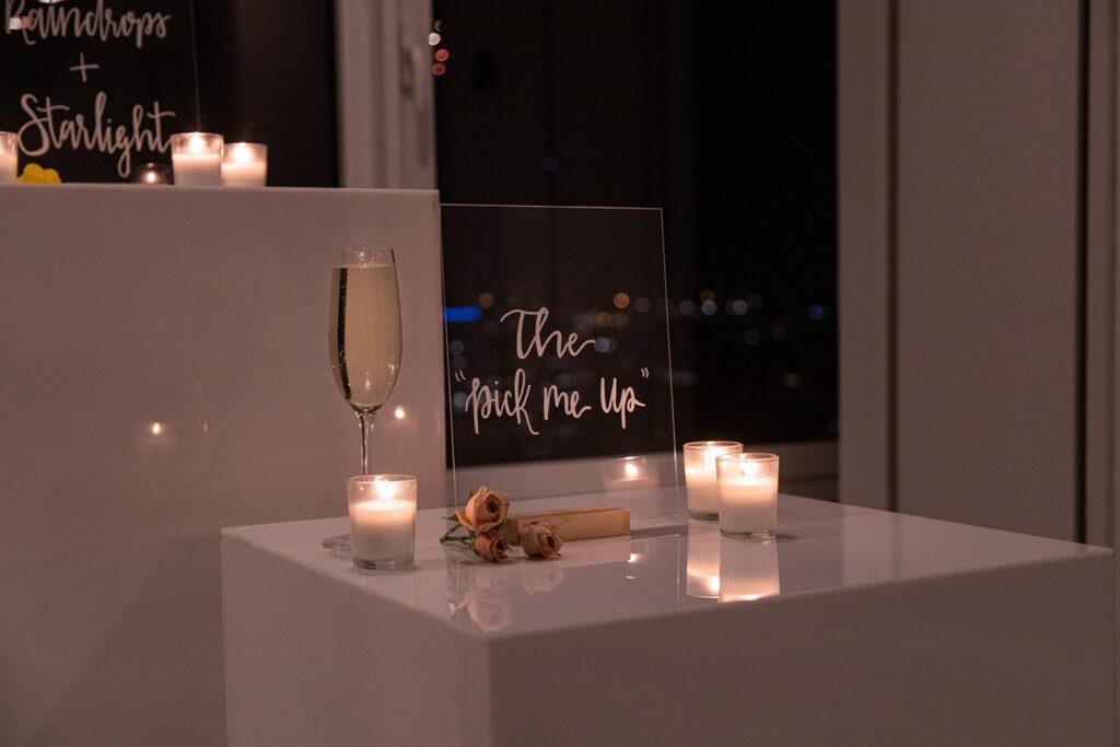 Custom Drink Signs NYC Proposal 