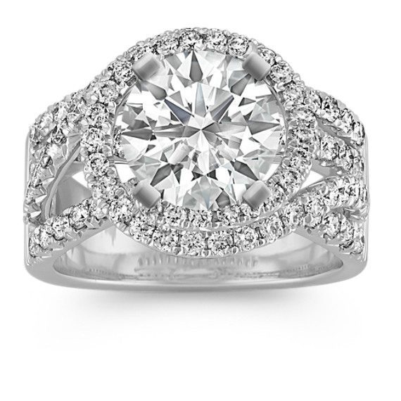 Shane co halo store engagement ring