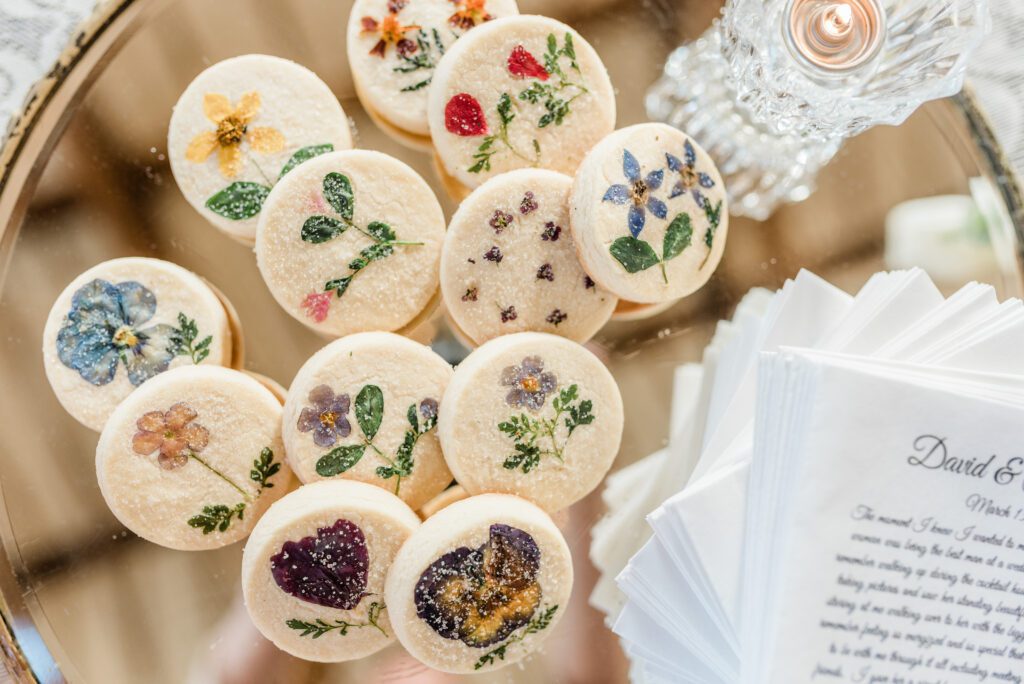 Flower Pressed Cookies 