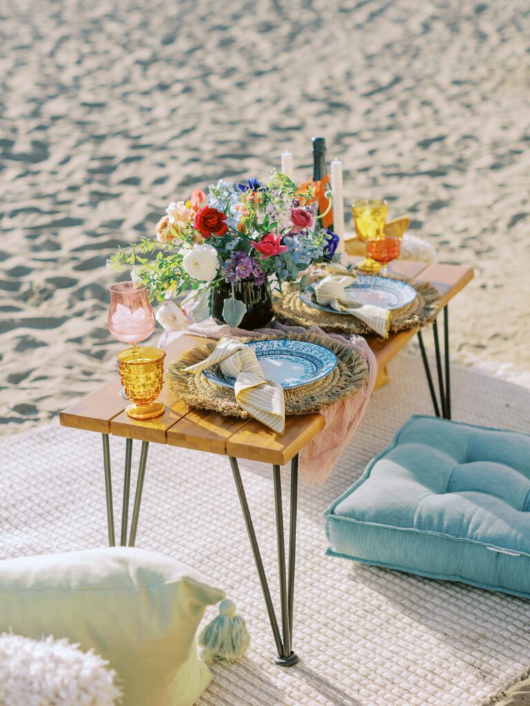 picnic on the beach proposal 