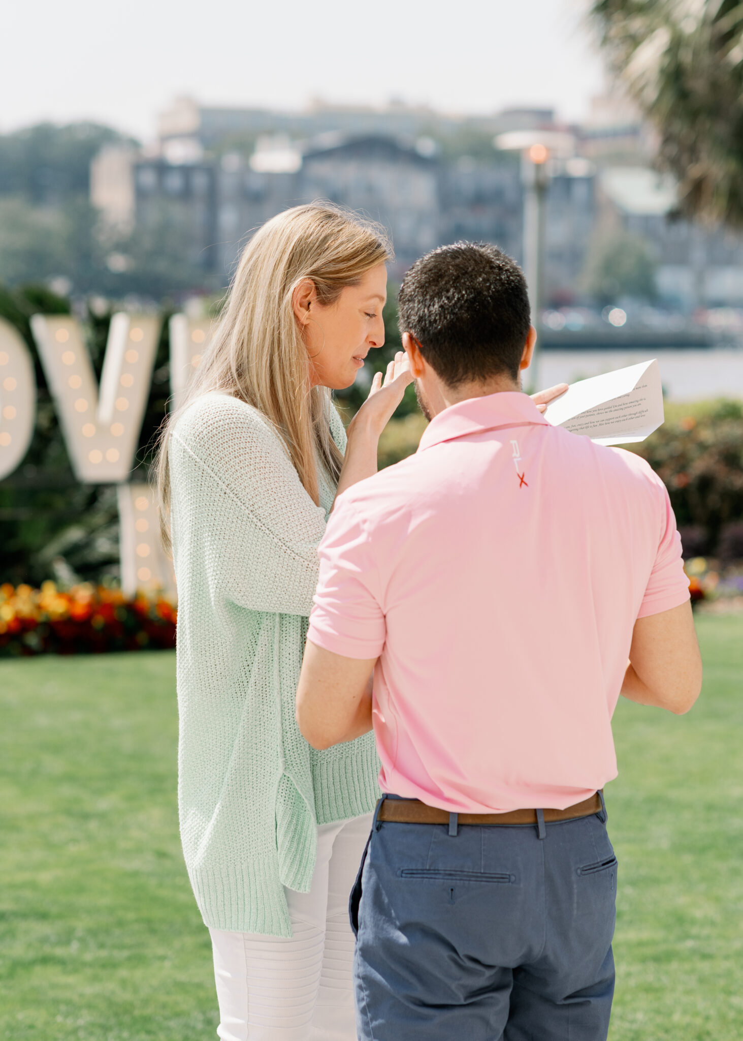 NFL Players Private Surprise Proposal in Savannah - The Yes Girls