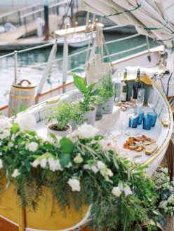 gorgeous Yes Local boat with flowers