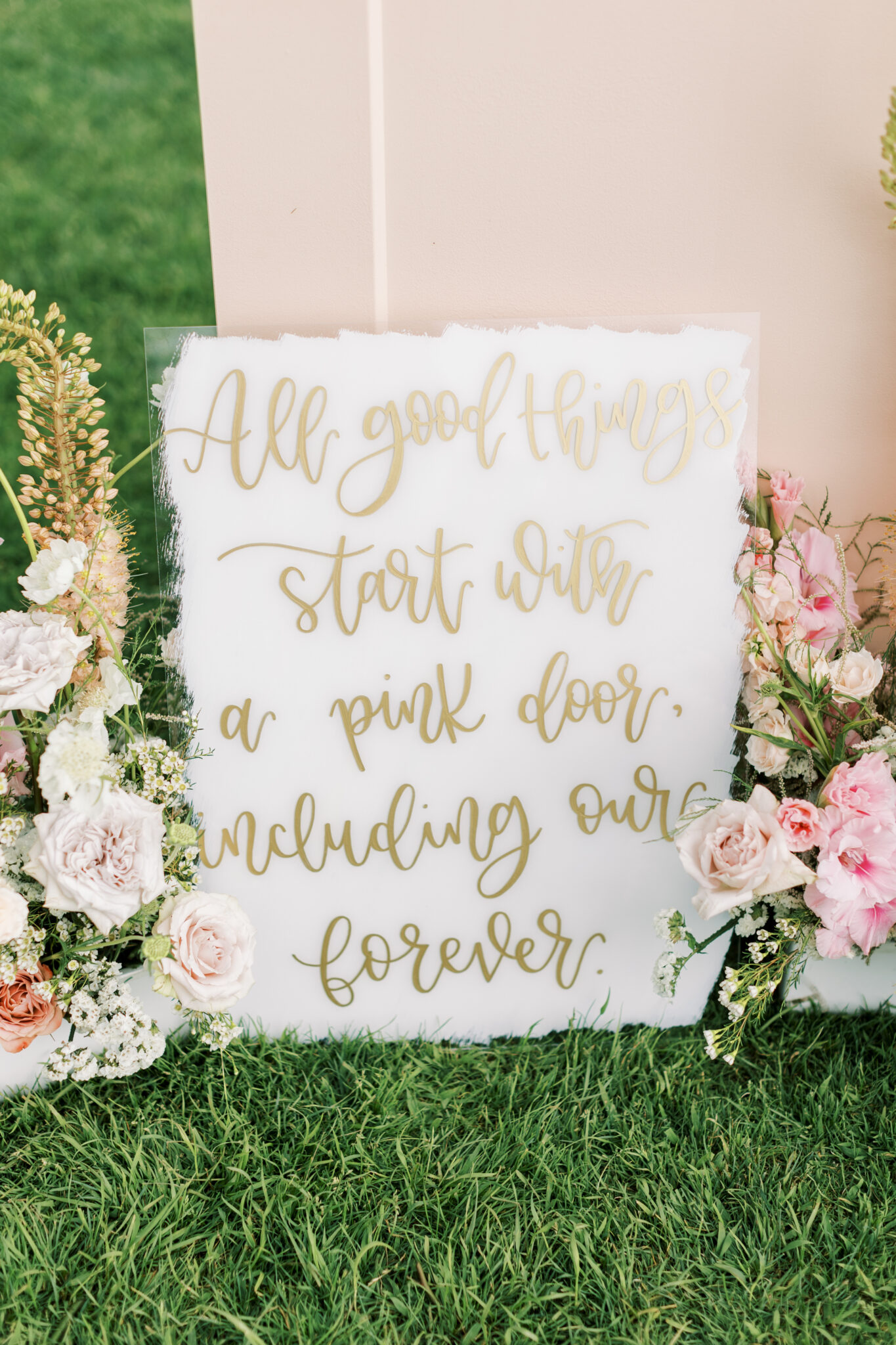 cute sign for marriage proposal in laguna beach