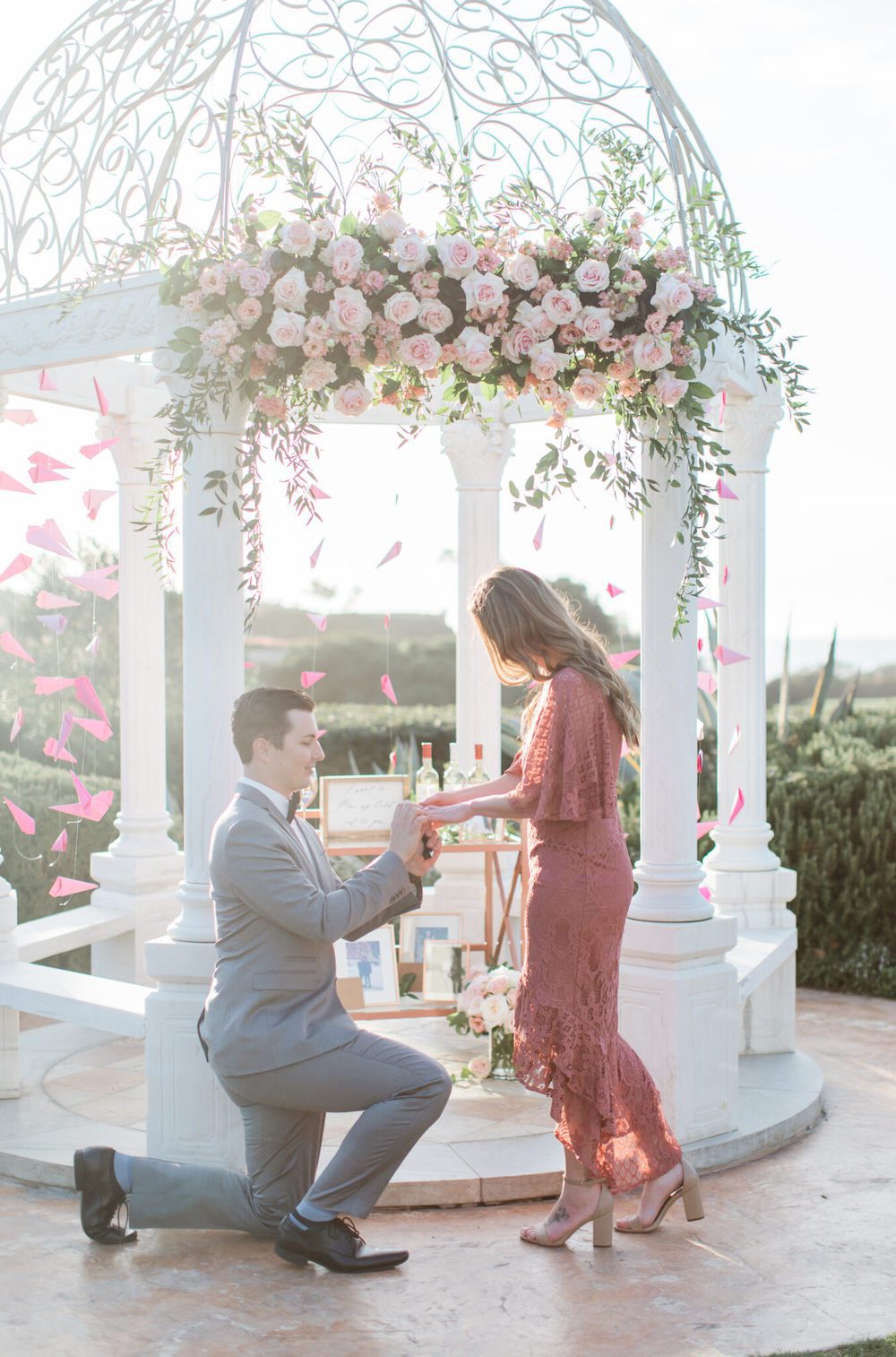 Amazing Marriage Proposal Ideas at Waldorf Astoria Monarch Beach by The Yes Girls
